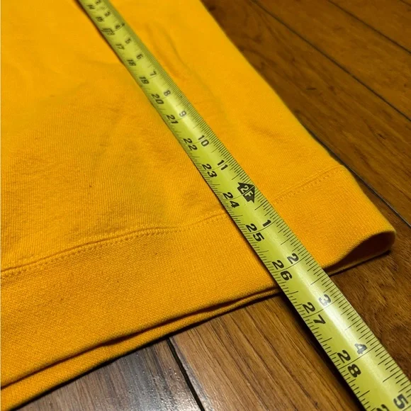 90's Tommy Hilfiger Bold Yellow Crewneck Sweater - Picture 5 of 6